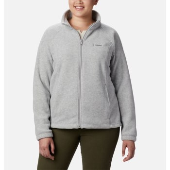 Dámské Bundy Columbia Benton Springs Full Zip Plus Size Šedé LPZUYN892